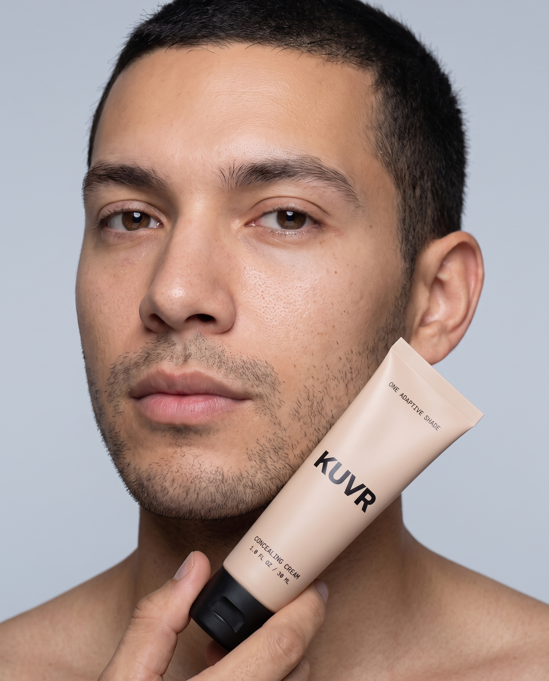 KUVR on skin